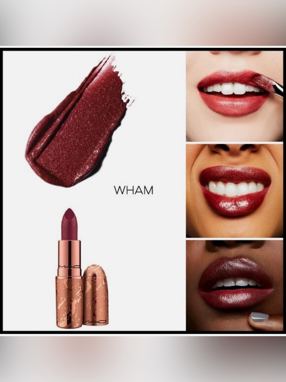 🌼BOGO50%🌼 🆕🌿MAC Cosmetics: “WHAM” Dazzle Lipstick